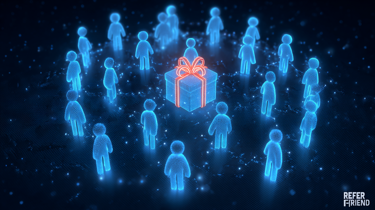 Hình ảnh khái niệm giới thiệu bạn bè với mạng lưới kết nối