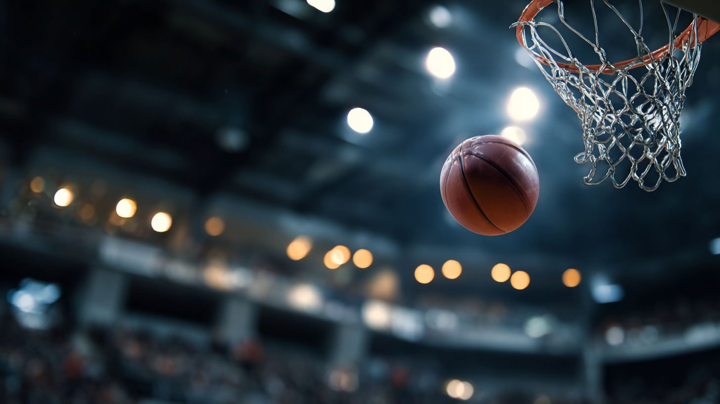 Khoảnh khắc quyết định của quả bóng rổ trong trận đấu NBA